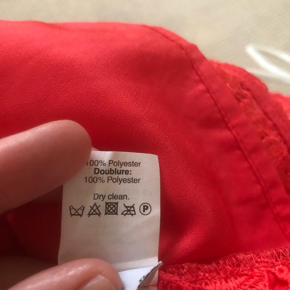 SOLD J. Crew Coral Lace Sheath Dress - size 2 - Picture 7 of 8